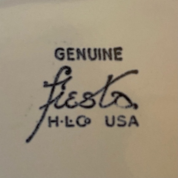 Vintage Fiesta 12” Oval Platter - Ivory - Picture 3 of 4